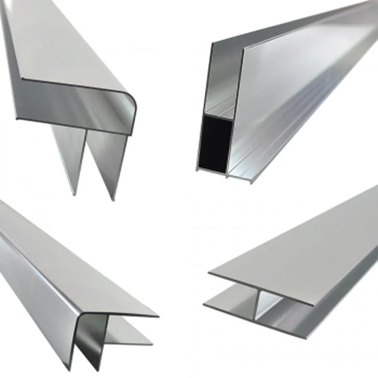 Roman Haven8 1950mm Extension Profile - Polished Chrome - H4ZEX2S - Envy Bathrooms Ltd