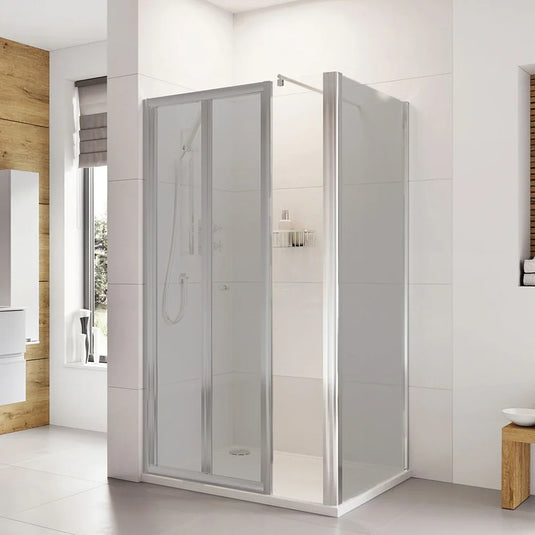 Roman Haven8 300mm Inline Panel - Polished Chrome - H4HL3CS - Envy Bathrooms Ltd