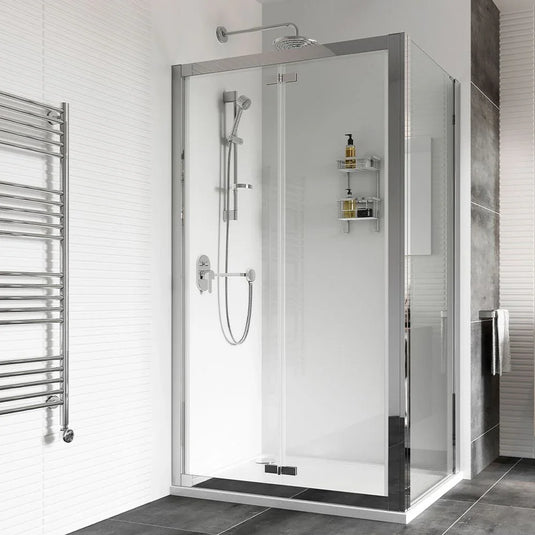 Roman Haven8 1200mm Bi-Fold Door - Polished Chrome - H4B12CS - Envy Bathrooms Ltd