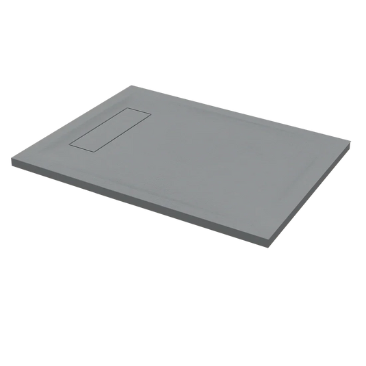 Roman Infinity 1200 x 800mm Rectangle Slate Tray - Grey - IGS128G - Envy Bathrooms Ltd