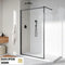 Roman Innov8 700mm Framed Corner Wetroom Panel - Brushed Brass - N2SP713BBR