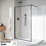 Roman Innov8 900mm Framed Corner Wetroom Panel - Polished Chrome - N2SP913S - Envy Bathrooms Ltd