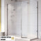Roman Liberty 757mm Fluted Corner Panel - Brushed Brass - KLCP8FBR