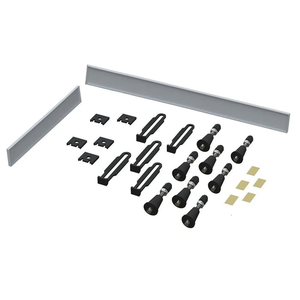 Roman Column Risers Roman Riser Kit For 1200mm To 1700m Trays - White - RSTGRK02