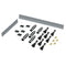 Roman Riser Kit For 1200mm To 1700m Trays - White - RSTGRK02