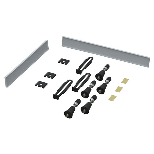 Roman Riser Kit For 700mm To 1100mm Trays - White - RSTGRK01 - Envy Bathrooms Ltd