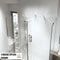 Roman Square Straight+45 Degree Brace Kit - Polished Nickel - LBBK4590SQPN