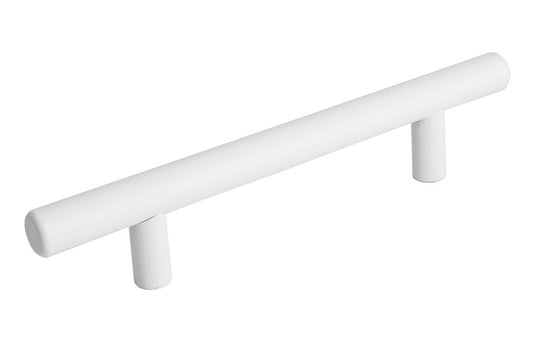 Ruby 160mm T-Bar Handle - Matt White - RUBY108460 - Envy Bathrooms Ltd