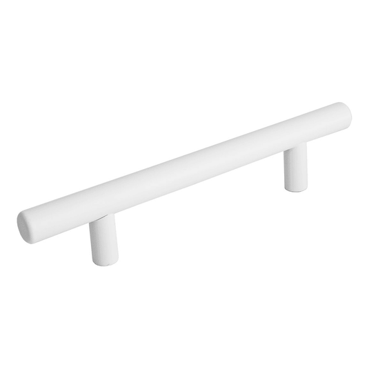 Ruby 160mm T-Bar Handle - Matt White - RUBY108460 - Envy Bathrooms Ltd