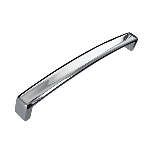 Ruby 170mm Chunky D-Shape Handle - Chrome - RUBY108456