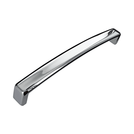 Ruby 170mm Chunky D-Shape Handle - Chrome - RUBY108456 - Envy Bathrooms Ltd