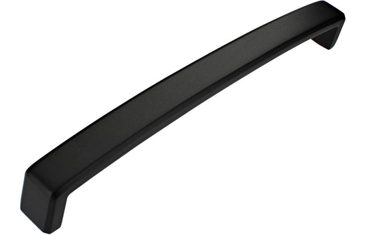 Ruby 170mm Chunky D-Shape Handle - Matt Black - RUBY106214 - Envy Bathrooms Ltd