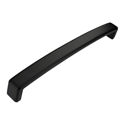 Ruby 170mm Chunky D-Shape Handle - Matt Black - RUBY106214