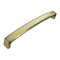 Ruby 170mm Chunky D-Shape Handle | Brushed Brass | RUBY106213