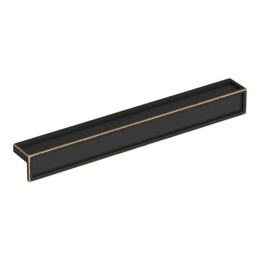 Ruby 177mm L-Shape Handle - Brushed Bronze - RUBY108919 - Envy Bathrooms Ltd