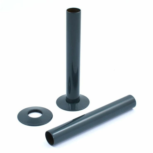 Ruby 18mm Radiator Pipe Sleeves - Anthracite - RUBY108872 - Envy Bathrooms Ltd