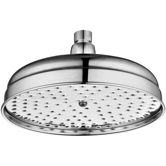Ruby 200mm Round Traditional Showerhead - Chrome - RUBY105869 - Envy Bathrooms Ltd