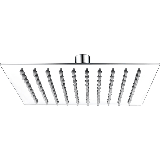 Ruby 250mm Square Ultraslim Showerhead - St/Steel - RUBY105865 - Envy Bathrooms Ltd