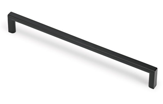 Ruby 330mm Slim D-Shape Handle - Matt Black - RUBY106210 - Envy Bathrooms Ltd