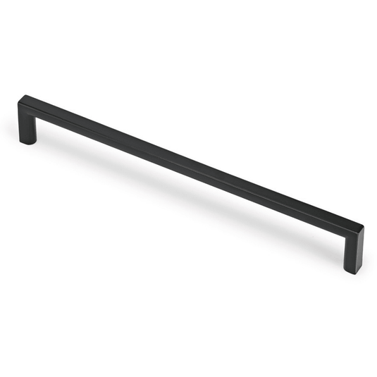 Ruby 330mm Slim D-Shape Handle - Matt Black - RUBY106210 - Envy Bathrooms Ltd