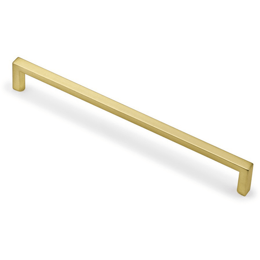 Ruby 330mm Slim D-Shape Handle - Brushed Brass - RUBY106209 - Envy Bathrooms Ltd
