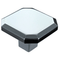Ruby 34mm Octagonal Knob | Chrome | RUBY108528