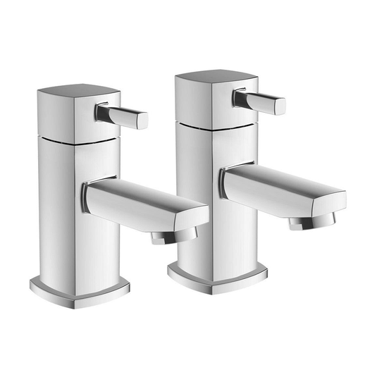 Ruby Atlas Basin Taps - Chrome - RUBY105708 - Envy Bathrooms Ltd