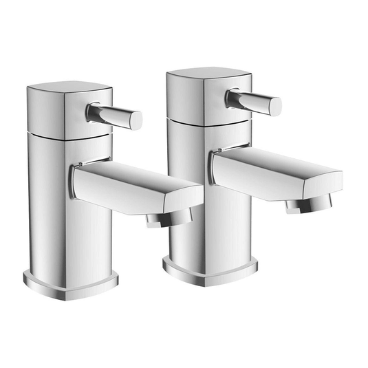 Ruby Atlas Bath Taps - Chrome - RUBY105709 - Envy Bathrooms Ltd