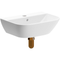 Ruby Bailey 450x320mm (1 Tap Hole) Cloakroom Basin & Brushed Bronze Bottle Trap | RUBY108875