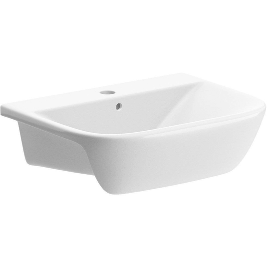 Ruby Bailey 520x400mm 1TH Semi Recessed Basin - RUBY1778 - Envy Bathrooms Ltd
