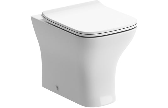 Ruby Bailey Rimless Back To Wall WC & Slim Soft Close Seat - RUBY1858 - Envy Bathrooms Ltd