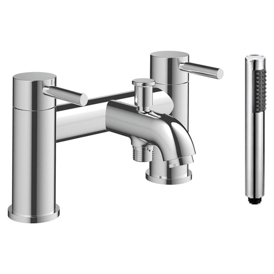 Ruby Bear Bath/Shower Mixer & Bracket - Chrome - RUBY105789 - Envy Bathrooms Ltd