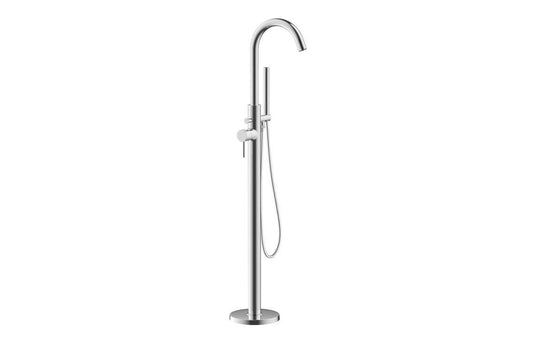 Ruby Bear Floor Standing Bath/Shower Mixer - Chrome - RUBY108985 - Envy Bathrooms Ltd