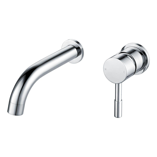 Ruby Bear Wall Mounted Basin Mixer - Chrome - RUBY108984