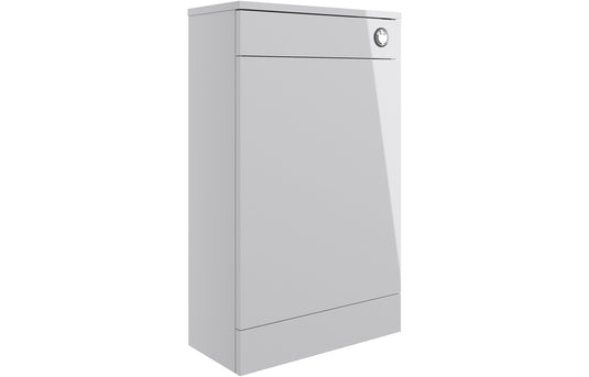 Ruby Bentley 500mm Floor Standing WC Unit - Grey Gloss - RUBY103309 - Envy Bathrooms Ltd