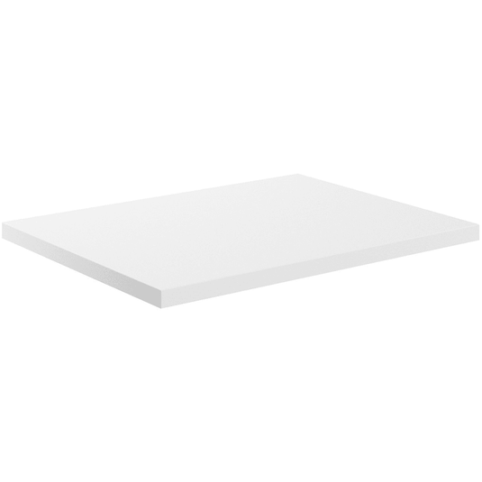 Ruby Bentley Laminate Worktop (600x460x18mm) - White Gloss - RUBY106913 - Envy Bathrooms Ltd