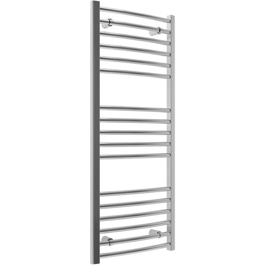 Ruby Bonnie Curved 30mm Ladder Radiator (500x1200x30mm) - Chrome - RUBY102975 - Envy Bathrooms Ltd