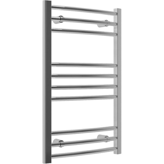 Ruby Bonnie Curved 30mm Ladder Radiator (500x800x30mm) - Chrome - RUBY102974 - Envy Bathrooms Ltd