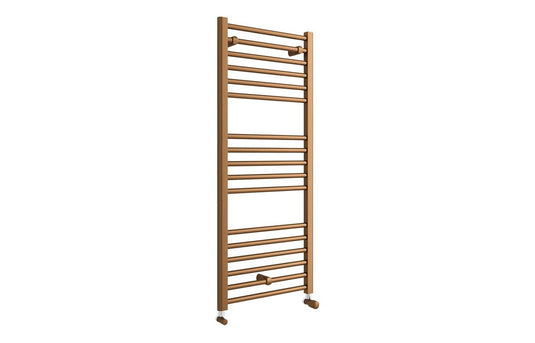 Ruby Bonnie Straight 30mm Ladder Radiator (500x1200x30mm) - Brushed Bronze - RUBY108868 - Envy Bathrooms Ltd