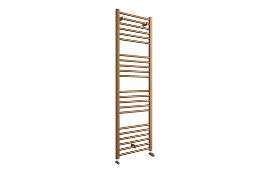 Ruby Bonnie Straight 30mm Ladder Radiator (500x1600x30mm) - Brushed Bronze - RUBY108869 - Envy Bathrooms Ltd