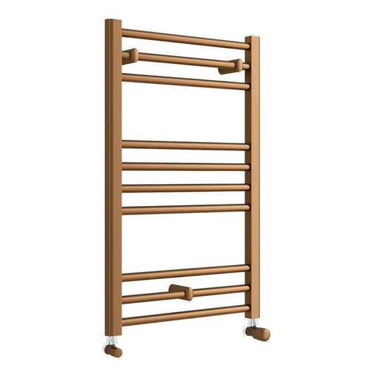Ruby Bonnie Straight 30mm Ladder Radiator (500x800x30mm) - Brushed Bronze - RUBY108867 - Envy Bathrooms Ltd