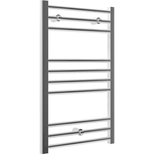 Ruby Bonnie Straight 30mm Ladder Radiator (600x800x30mm) - Chrome - RUBY102964 - Envy Bathrooms Ltd