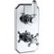 Ruby Brody Traditional Lever Thermostatic Single Outlet Shower Valve | Chrome | RUBY105883