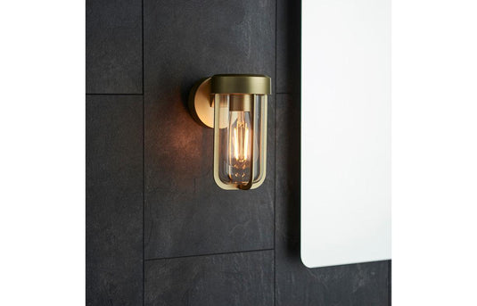 Ruby Chance Wall Light - Brushed Brass - RUBY106313 - Envy Bathrooms Ltd