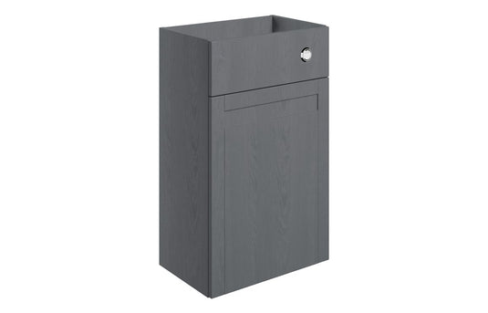 Ruby Cookie 500mm WC Unit - Grey Ash - RUBY104054 - Envy Bathrooms Ltd