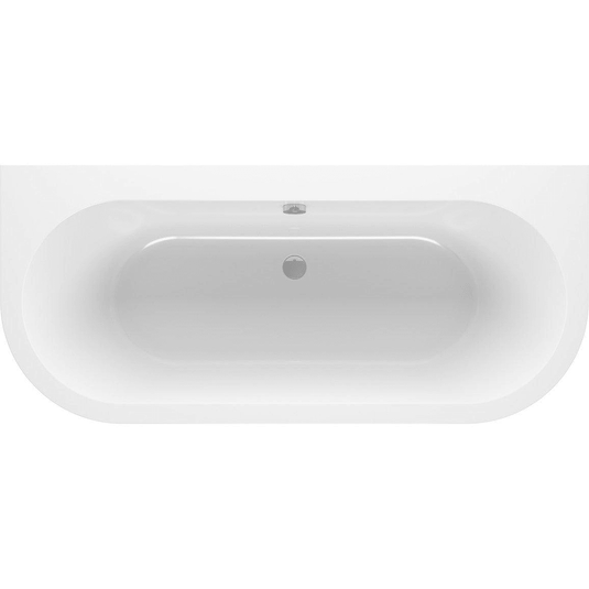 Ruby Cosmo Back To Wall SUPERCAST 1700x750x600mm 0TH Bath w/Legs - RUBY105669 - Envy Bathrooms Ltd