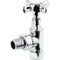 Ruby Crosshead Radiator Valves | Angled | RUBY103025