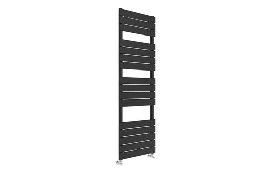 Ruby Dexter Square Ladder Radiator (500x1500mm) - Black - RUBY108552 - Envy Bathrooms Ltd