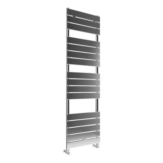 Ruby Dexter Square Ladder Radiator (500x1500mm) - Chrome - RUBY108548 - Envy Bathrooms Ltd