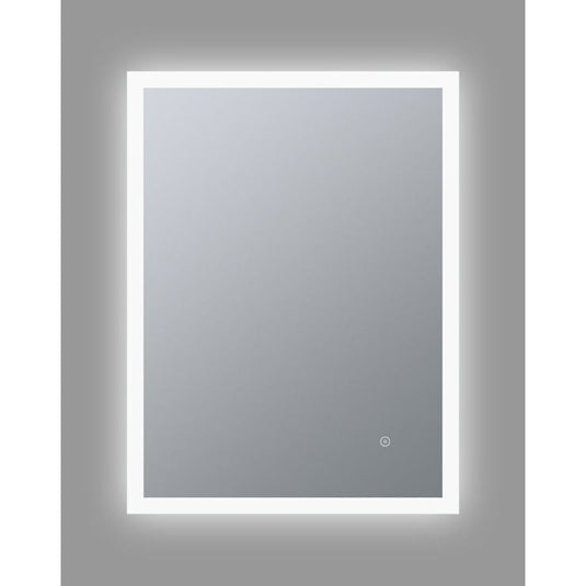 Ruby Dixie 600x800mm Rectangle Edge-Lit LED Mirror - RUBY106283 - Envy Bathrooms Ltd